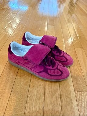 Alohas TB.490 CLUB SUEDE RASPBERRY LEATHER